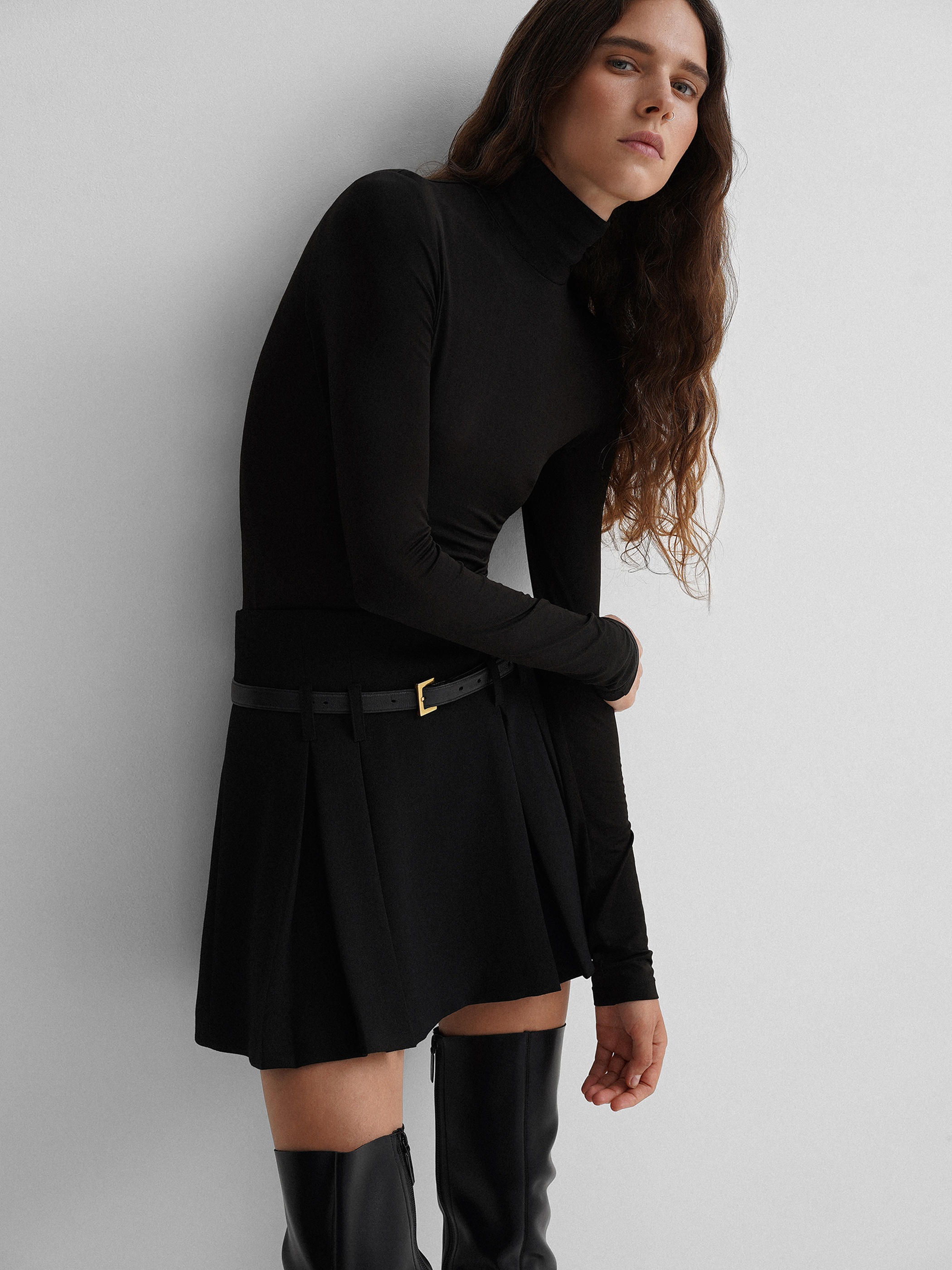 Pleats mini skirt - Namelazz Official Online Store