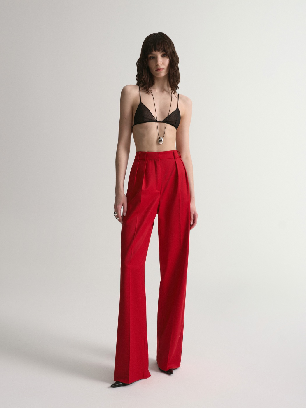 【COLOR iN ID】Izu back cut string pants WASHER STRIPE ASYMMETRIC WAIST STRING PANTS – THE SHOP YOHJI