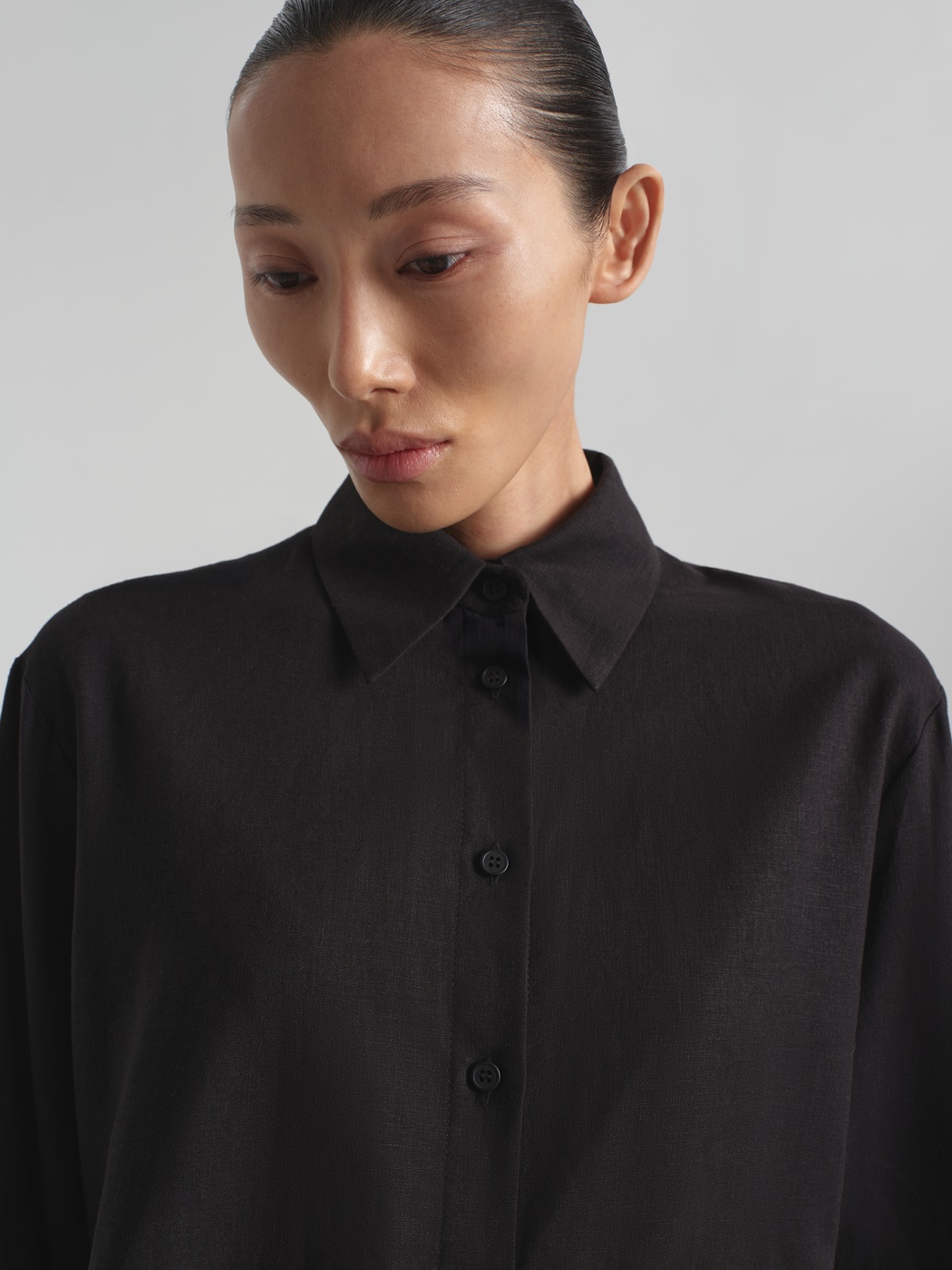 Oversized linen shirt