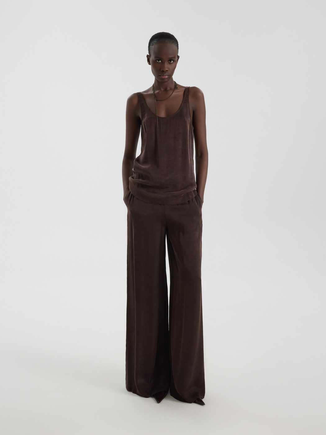 Trousers with a relaxed silhouette
